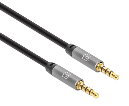 Stereo Audio Aux Cable, 1 m Image 3