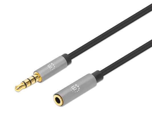 Stereo Audio Aux Extension Cable, 3 m Image 1
