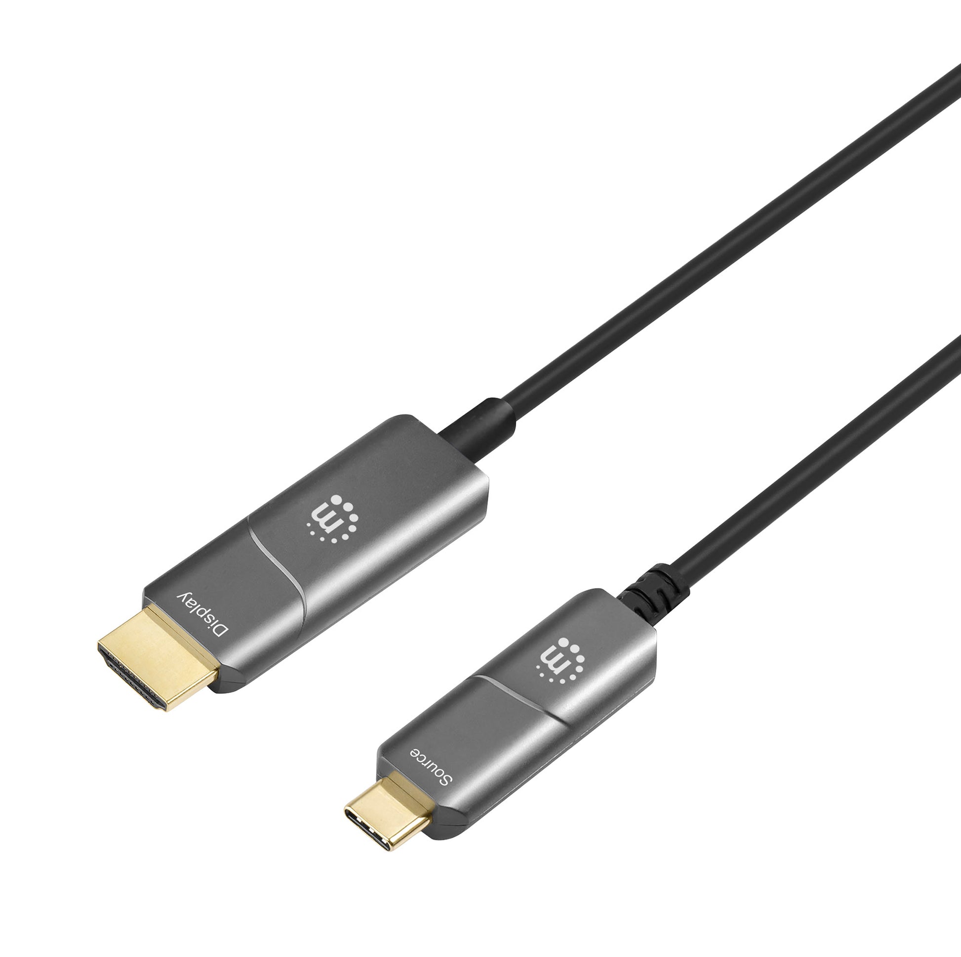 4K@60Hz USB-C to HDMI Active Optical Adapter Cable, 10 m Image 1