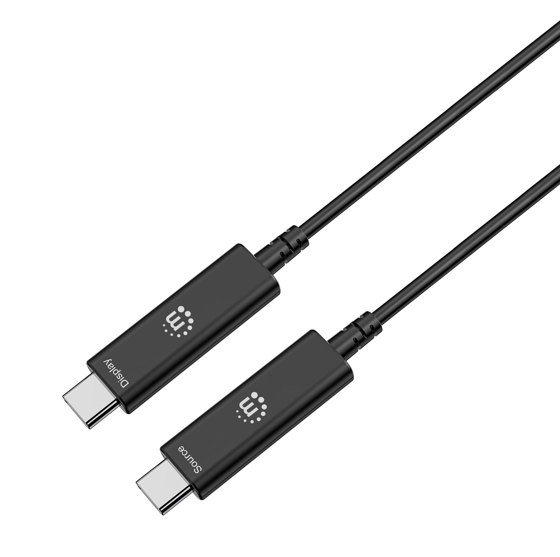 USB 3.2 Gen 2 Type-C Slim Active Optical Cable, 3 m Image 1