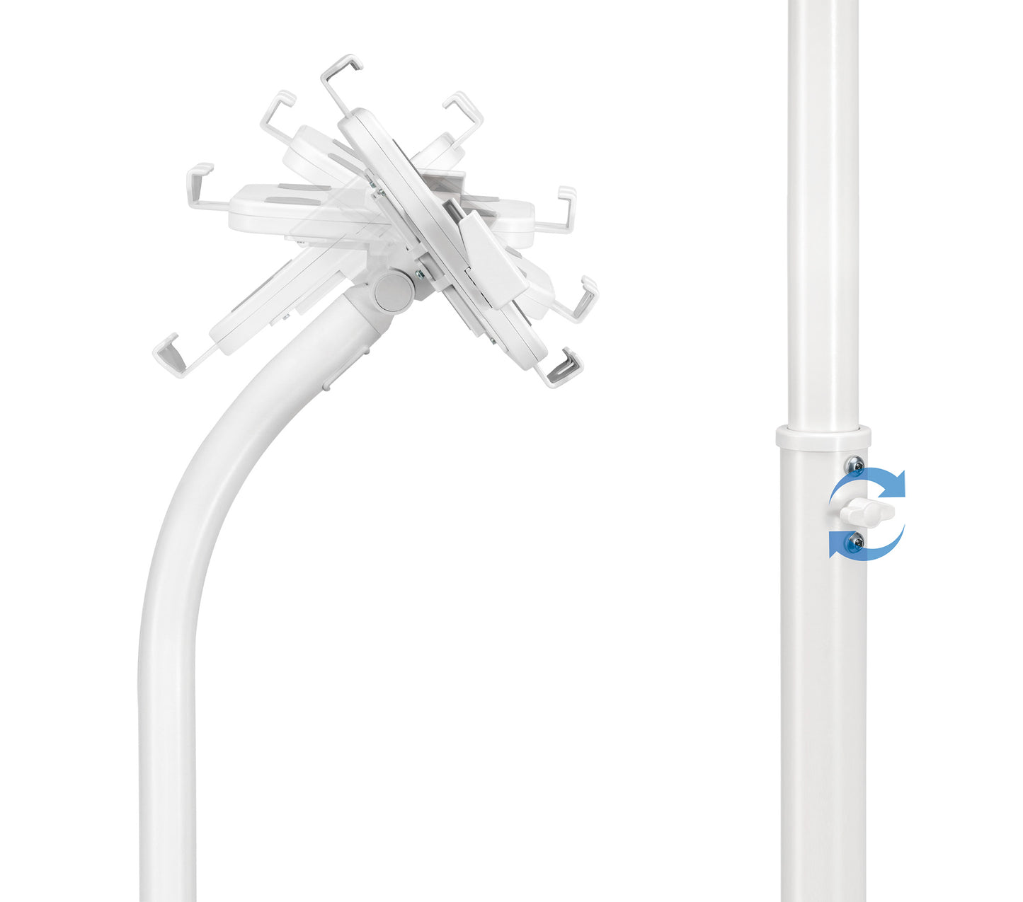 Anti-Theft Kiosk Floor Stand for Tablet and iPad Image 6