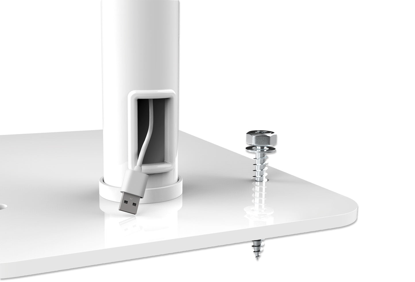 Anti-Theft Kiosk Floor Stand for Tablet and iPad Image 7