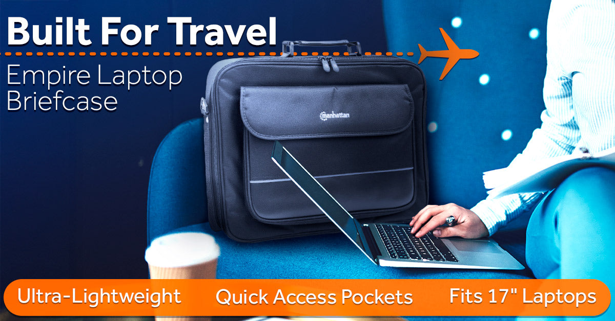 Empire Laptop Briefcase 17" Image 9