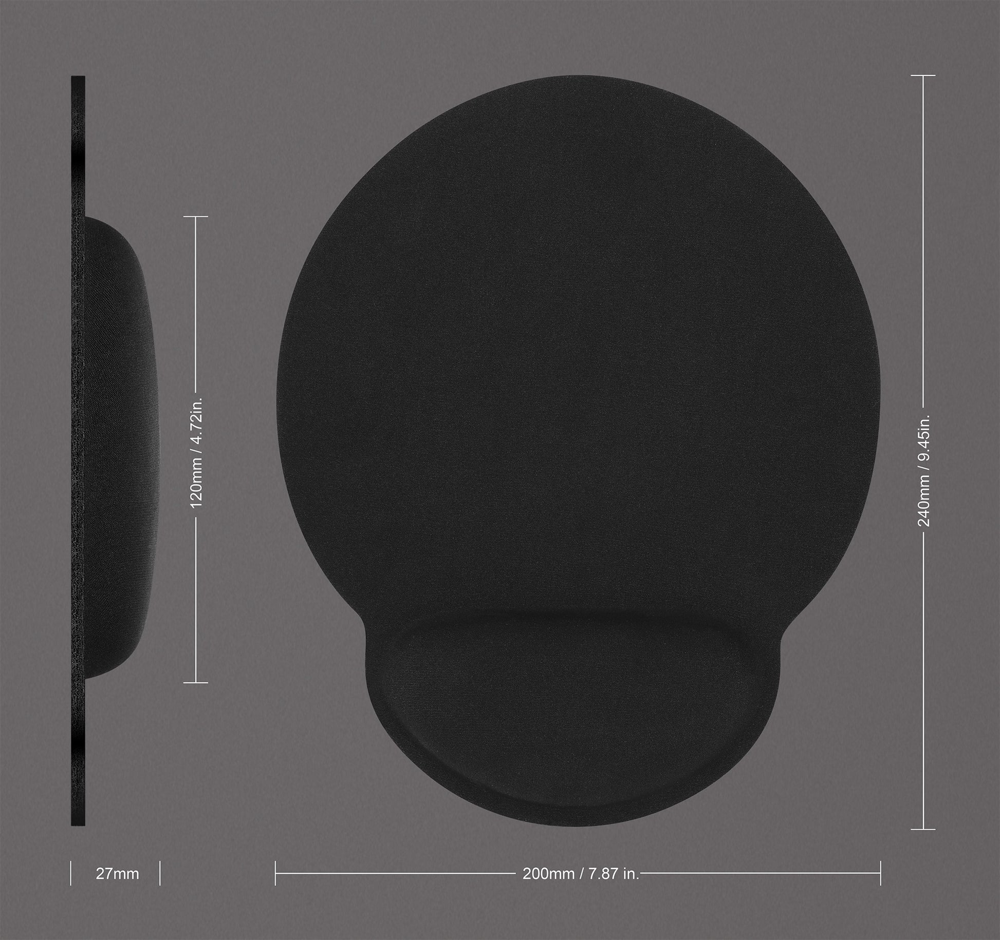 Ergonomic Wrist Rest Mouse Pad Image 6