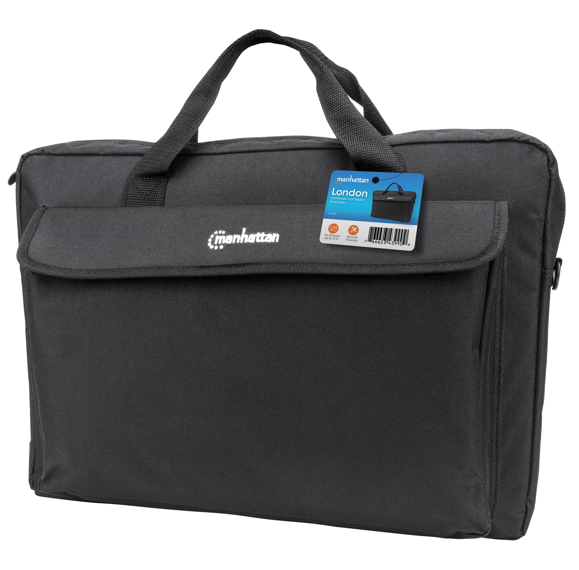 London Laptop Briefcase 17.3" Packaging Image 2