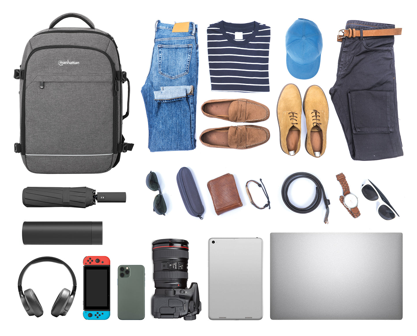 Rome Laptop Travel Backpack 17.3" Image 13