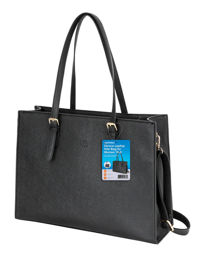 Venice Laptop Tote Bag, 15.6" Packaging Image 2