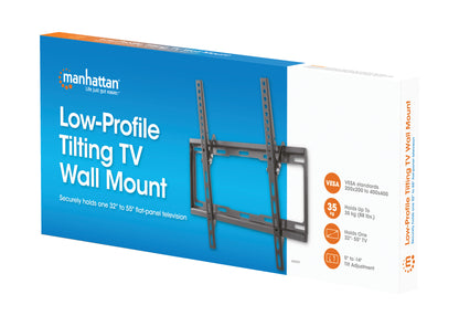 Low-Profile Tilting TV Wall Mount, for 32" to 55" Displays Packaging Image 2