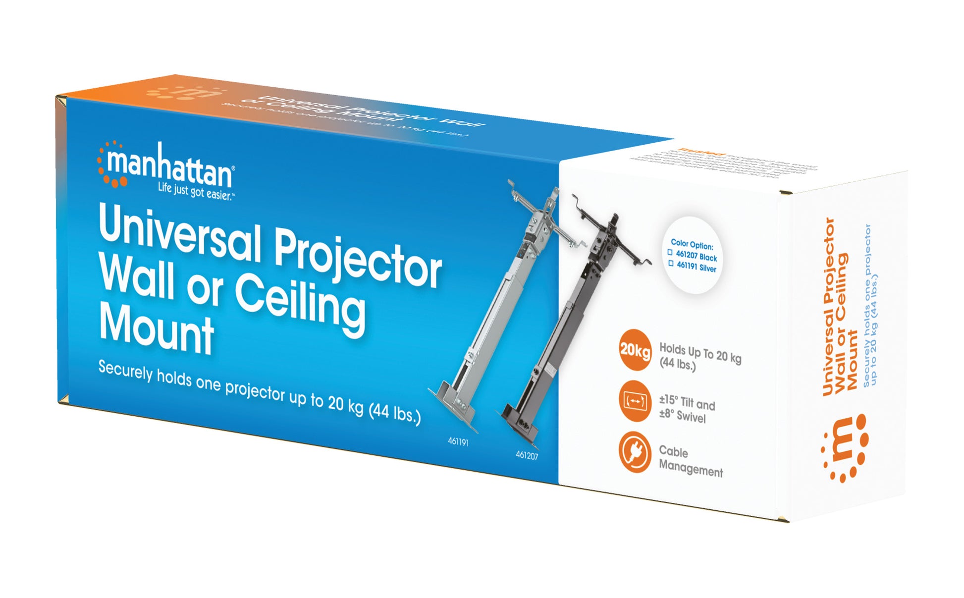 Universal Projector Wall or Ceiling Mount Packaging Image 2