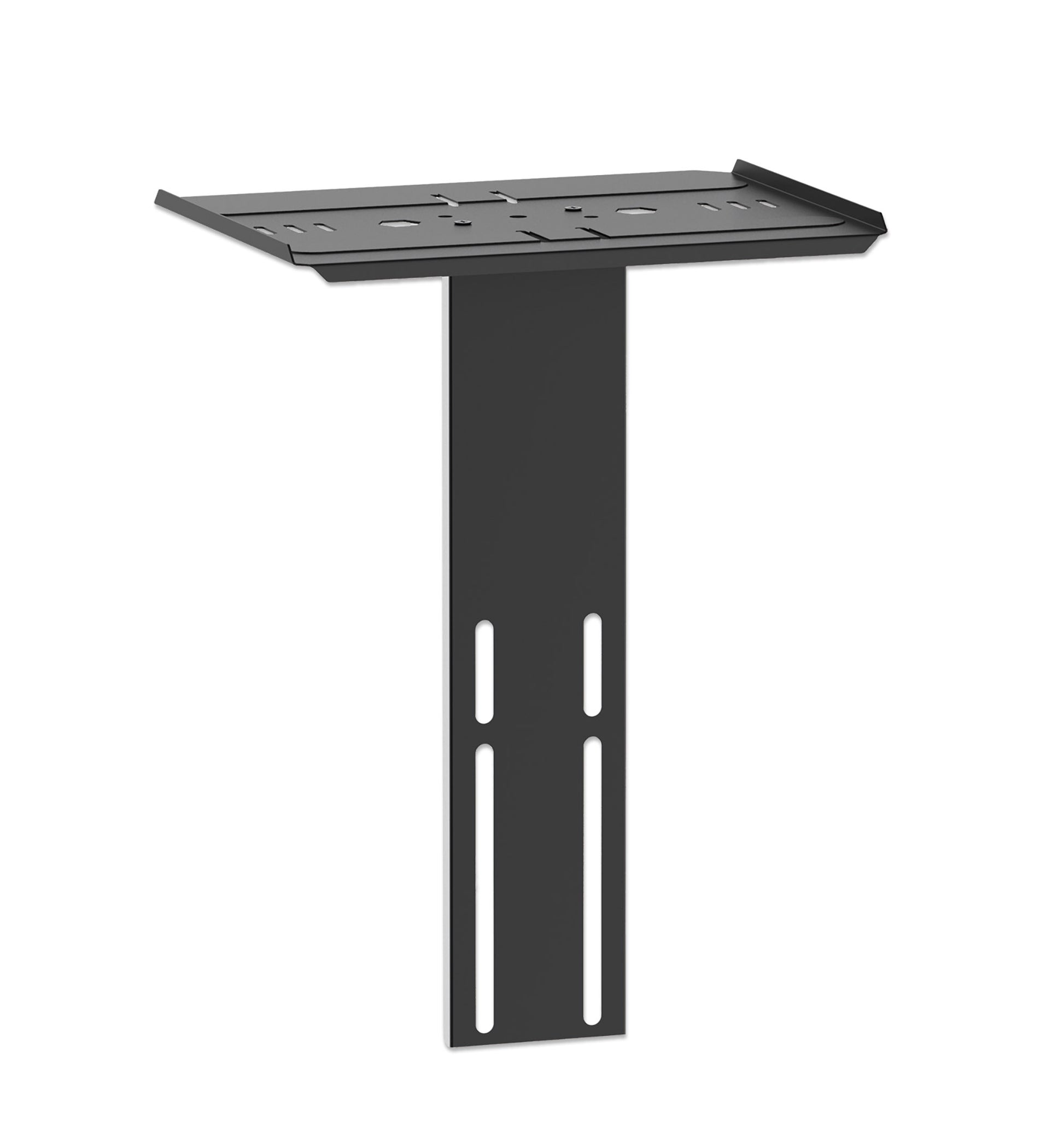 Economy Height-Adjustable Multimedia TV Cart, for 37" to 70" Displays Image 8