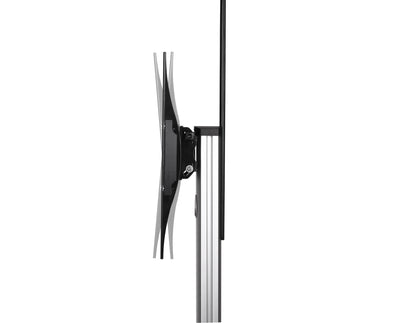 Aluminum Height-Adjustable Multimedia TV Cart, for 37" to 65" Displays Image 9