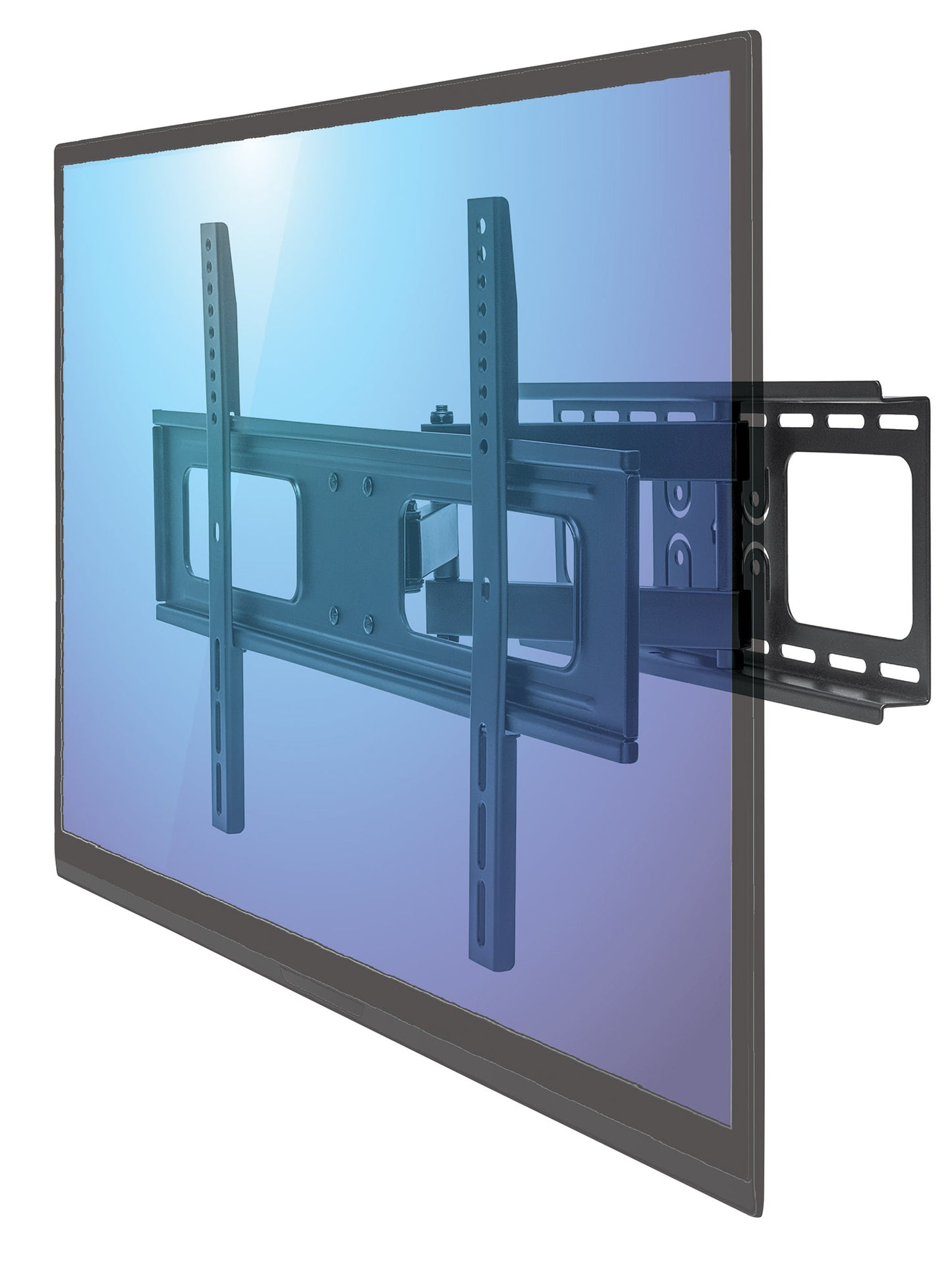 Full-Motion TV Wall Mount, for 37" to 70" Displays Image 6