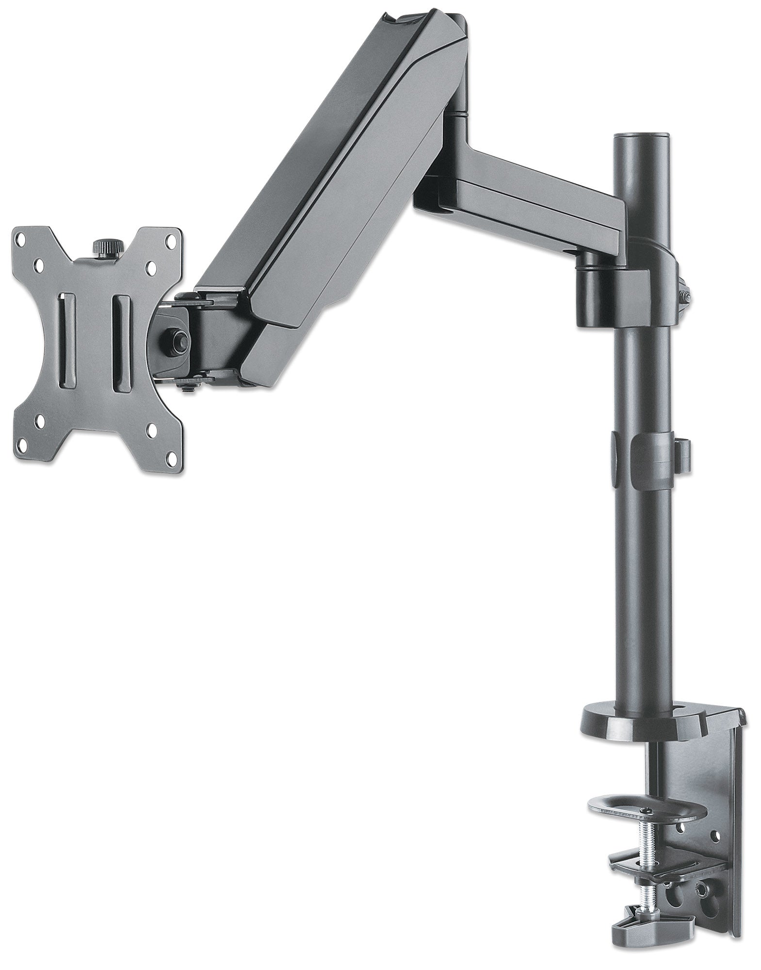 Universal Gas Spring Monitor Mount with Height-Adjustable Arm Image 1