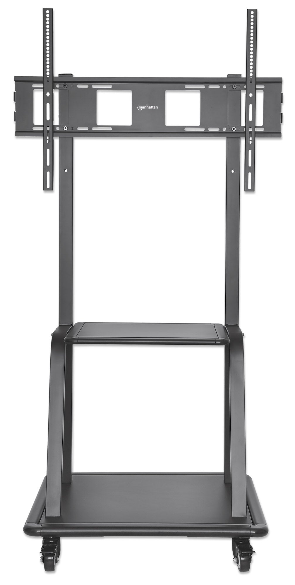 Ultra Heavy-Duty Height-Adjustable TV Cart, for 37" to 100" Displays Image 4