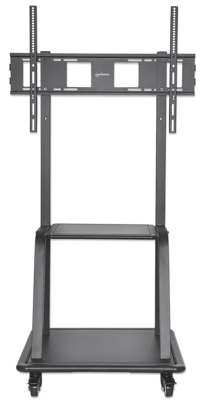 Ultra Heavy-Duty Height-Adjustable TV Cart, for 37" to 100" Displays Image 4