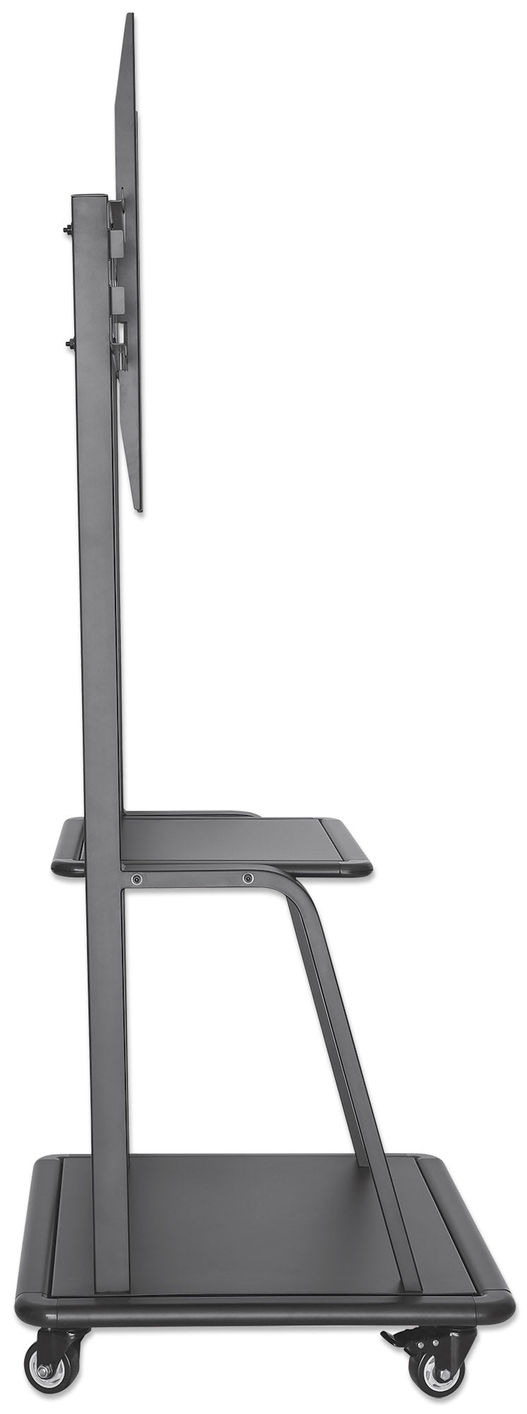 Ultra Heavy-Duty Height-Adjustable TV Cart, for 37" to 100" Displays Image 5