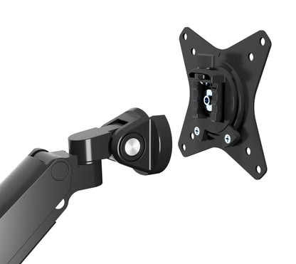 Aluminum Gas Spring Dual Monitor Desk Mount with 8-in-1 Docking Station Image 14