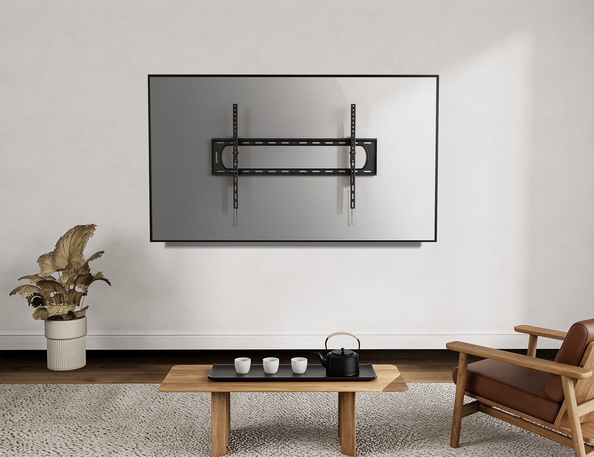 Heavy-Duty Large-Screen Tilting TV Wall Mount, for 60" to 120" Displays Image 10