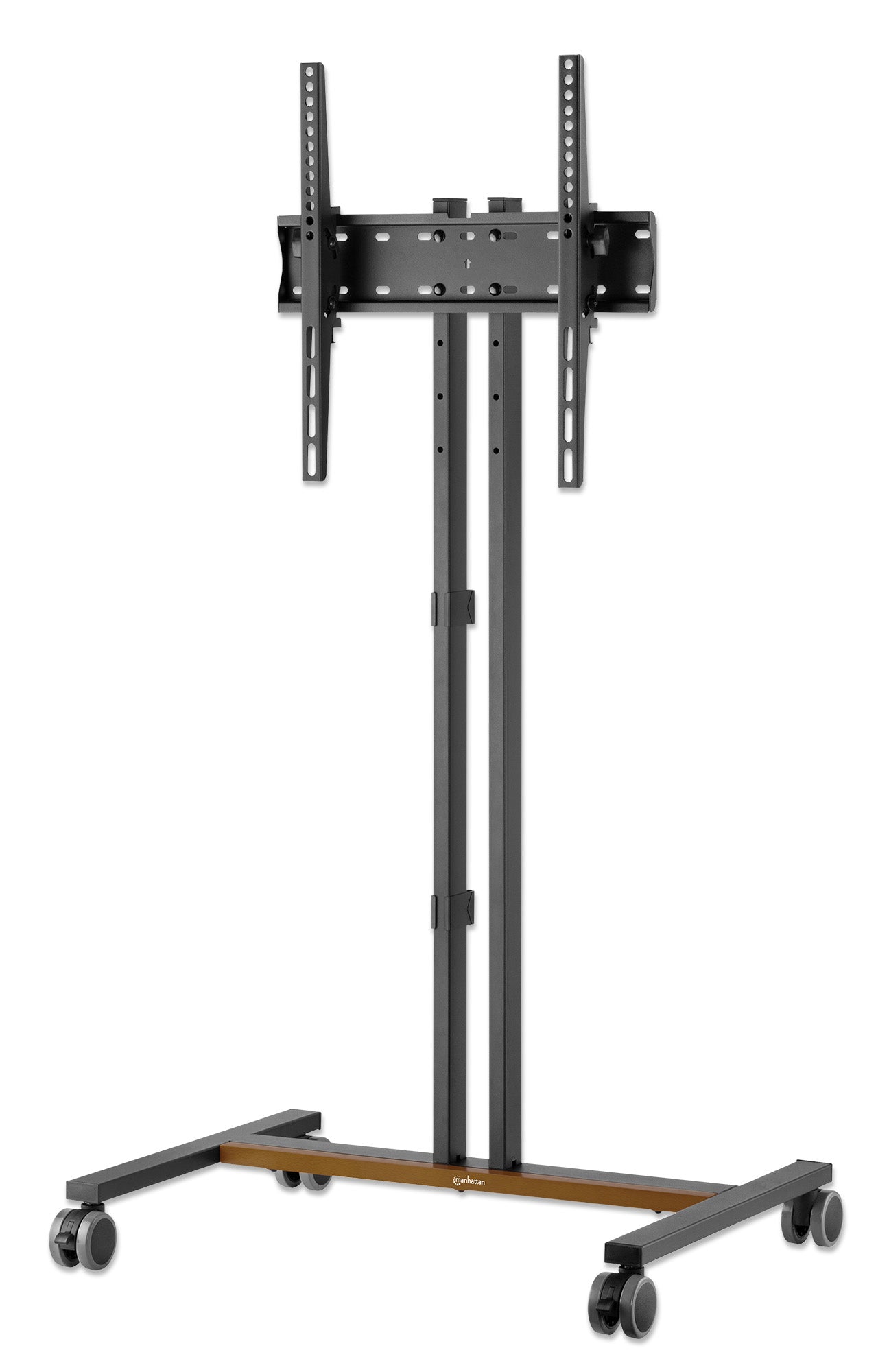 Compact Height-Adjustable TV Cart / Stand, for 34" to 55" Displays Image 1