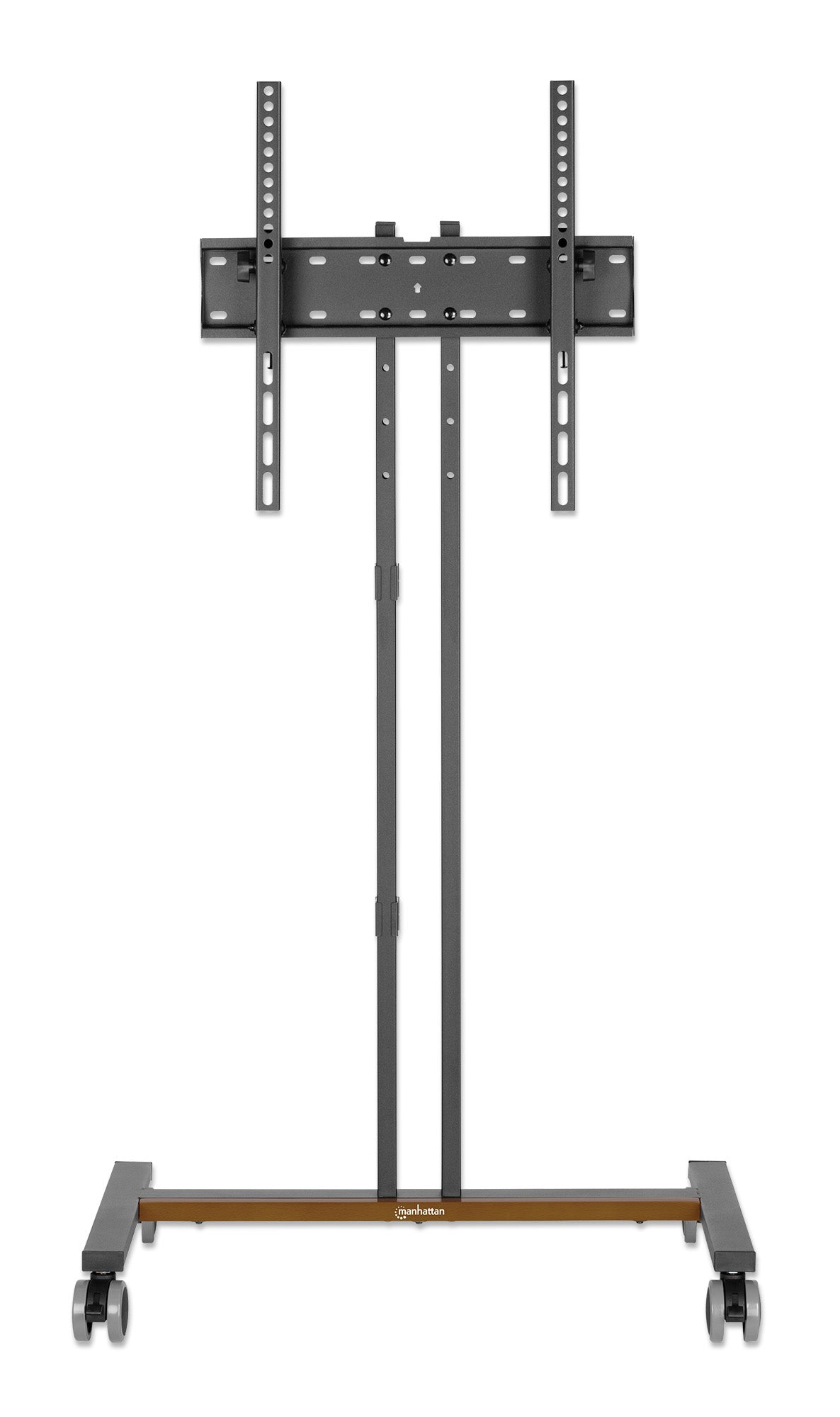 Compact Height-Adjustable TV Cart / Stand, for 34" to 55" Displays Image 6