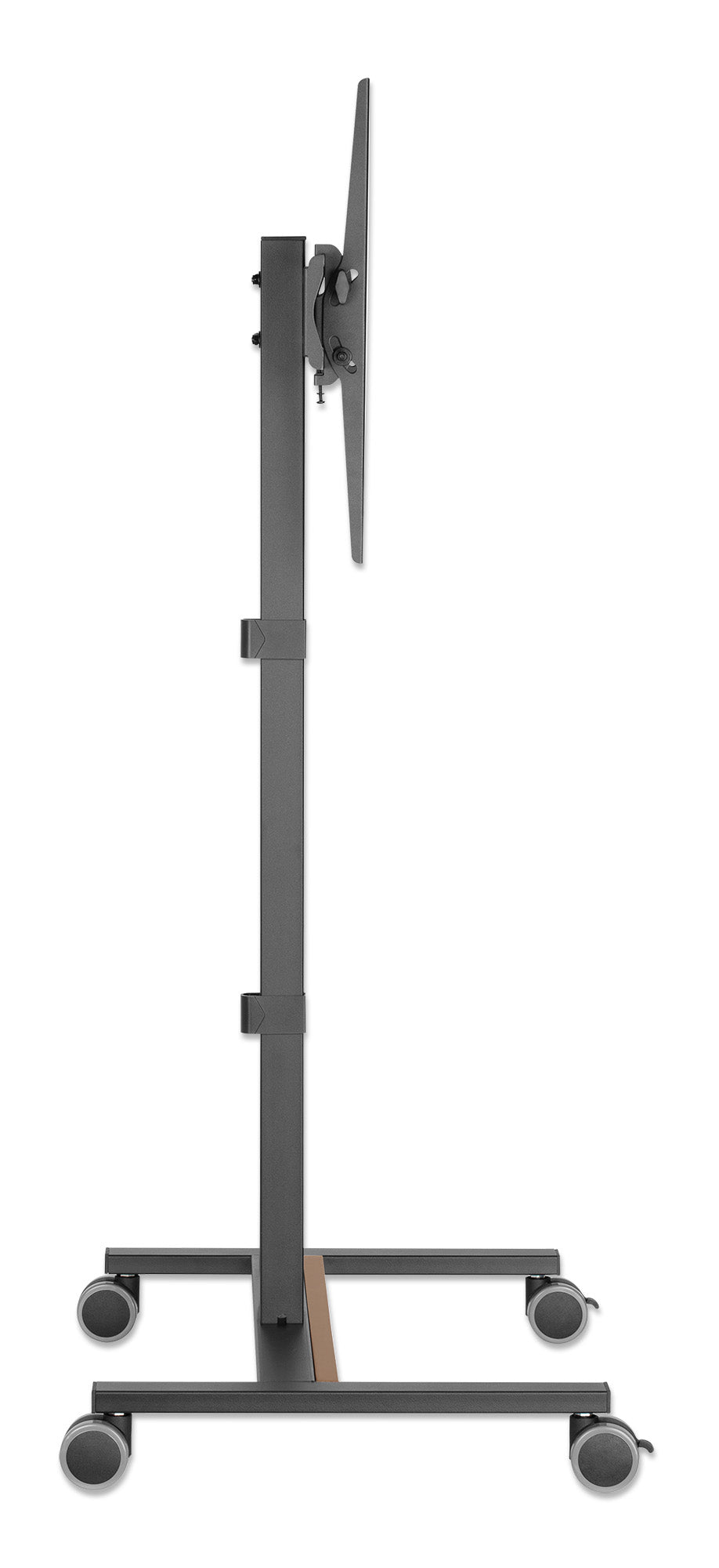 Compact Height-Adjustable TV Cart / Stand, for 34" to 55" Displays Image 10