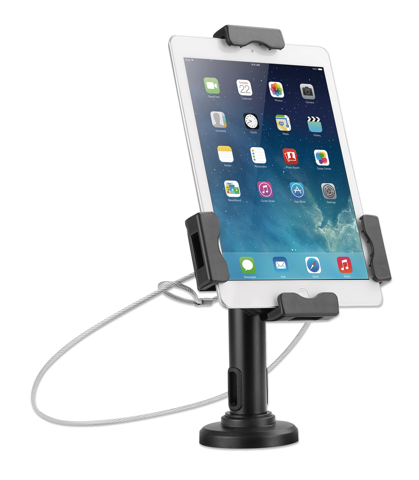 Lockable Desk Stand and Wall Mount Holder for Tablet and iPad Image 14