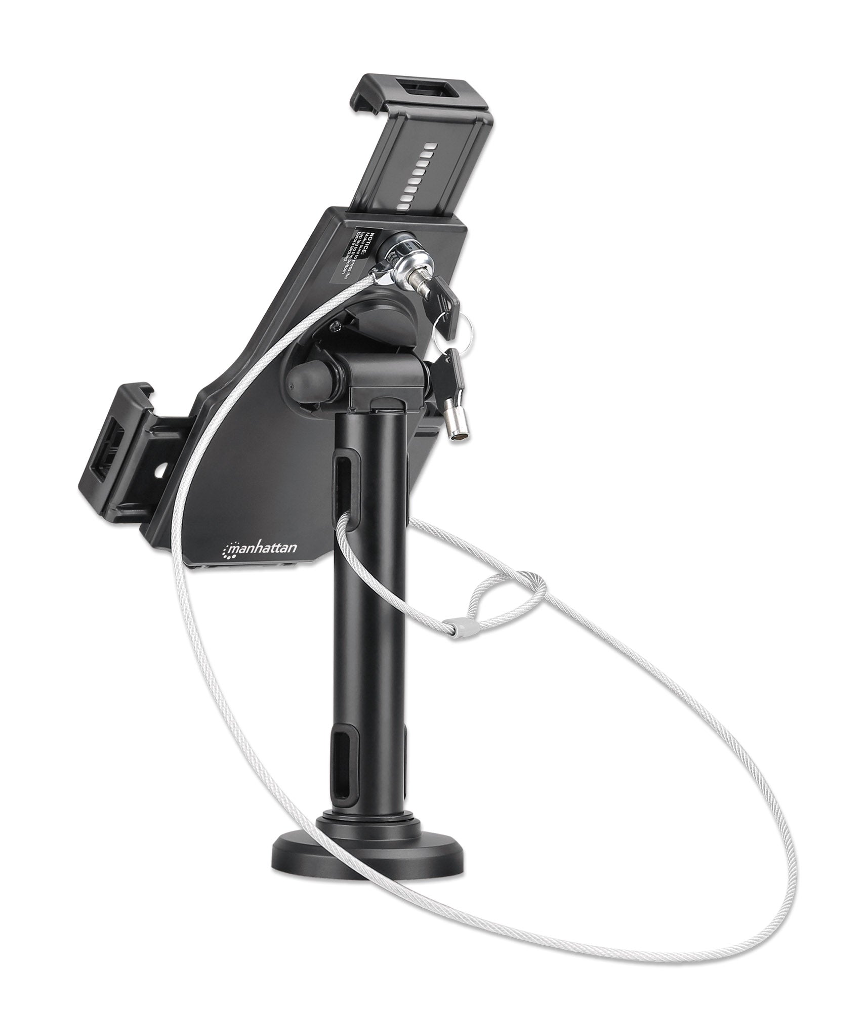 Lockable Desk Stand and Wall Mount Holder for Tablet and iPad Image 5