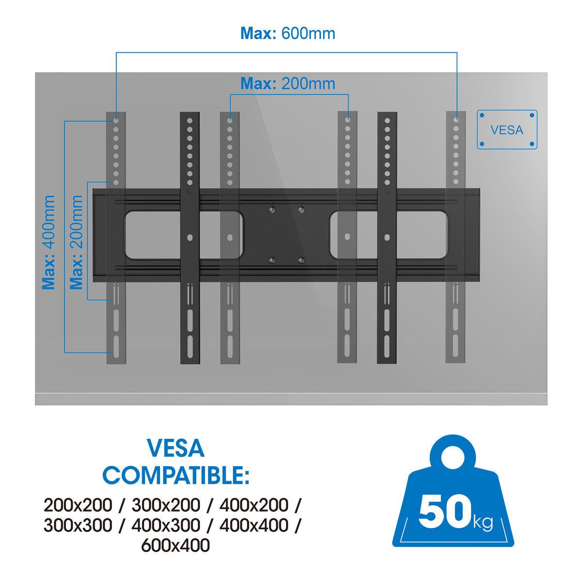 Outdoor Full-Motion TV Wall Mount, for 37" to 86" Displays Image 11