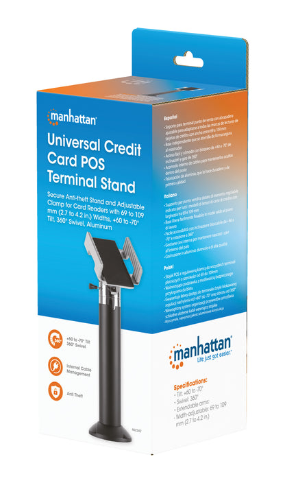 Universal Credit Card POS Terminal Stand Packaging Image 2