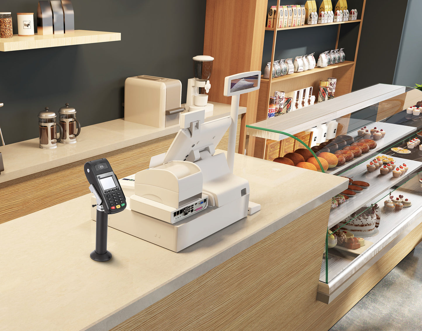 Universal Credit Card POS Terminal Stand Image 15