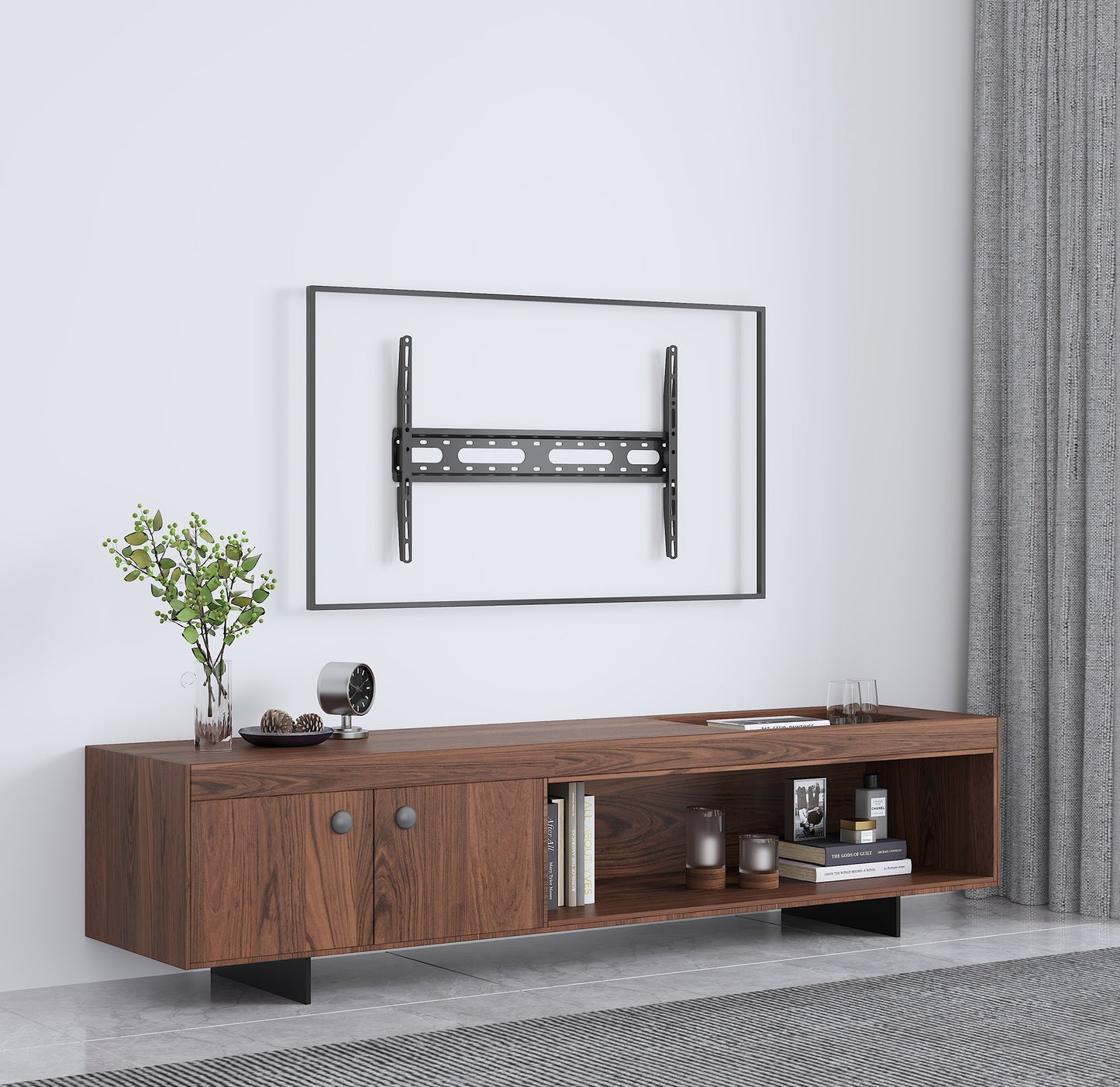 Low-Profile Fixed TV Wall Mount Image 6