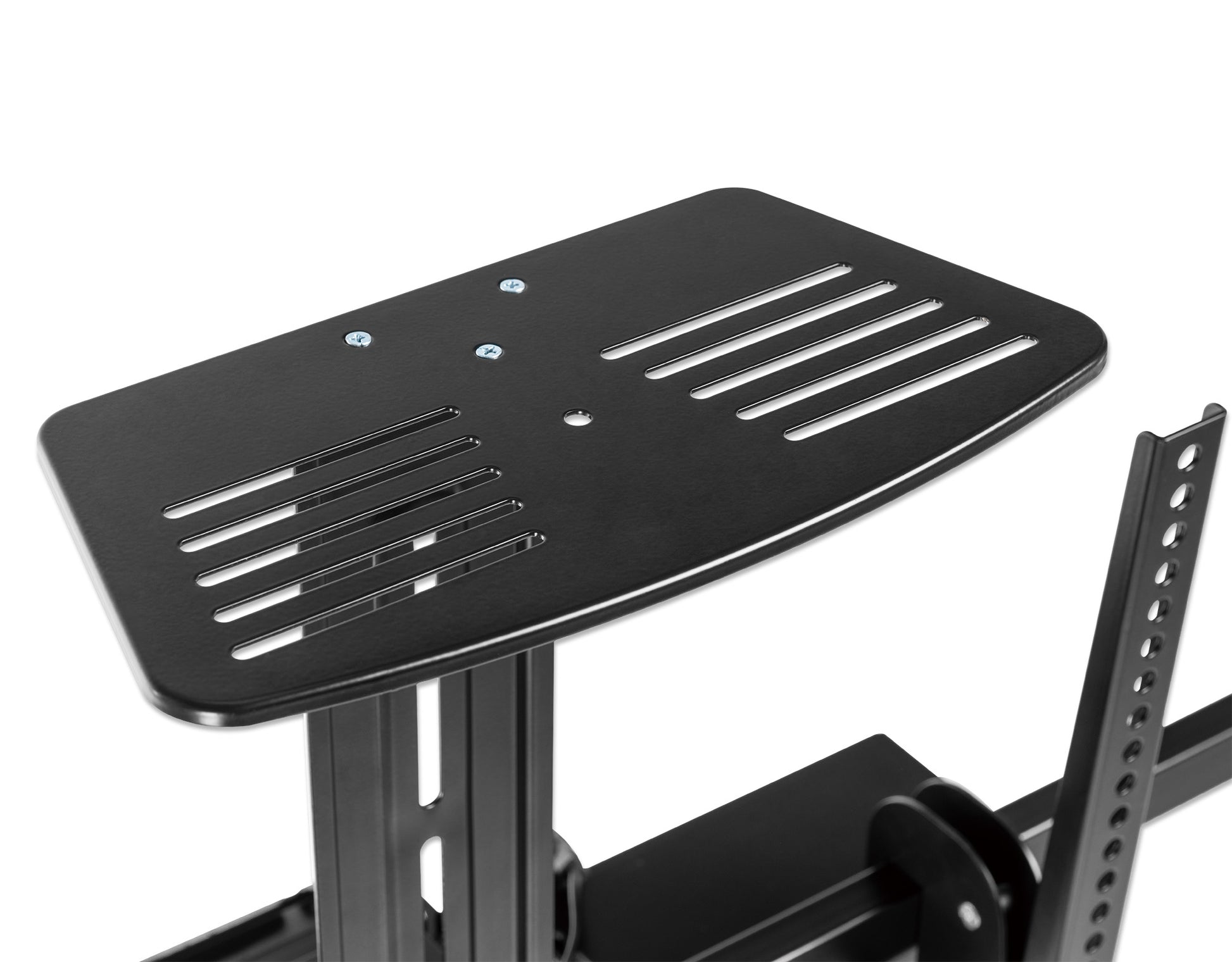 Motorized Height-Adjustable Multimedia TV Cart, for 55" to 100" Displays Image 13