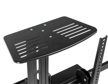 Motorized Height-Adjustable Multimedia TV Cart, for 55" to 100" Displays Image 13
