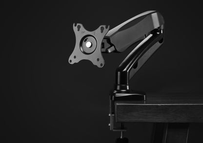 Aluminum Gas Spring Single Monitor Desk Mount Image 12