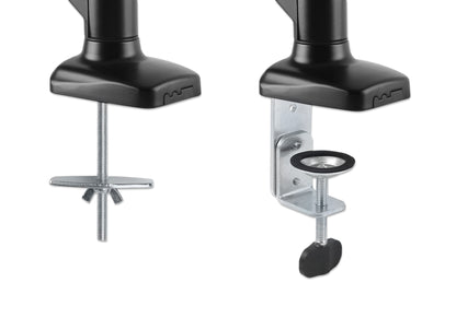 Aluminum Gas Spring Single Monitor Desk Mount Image 9