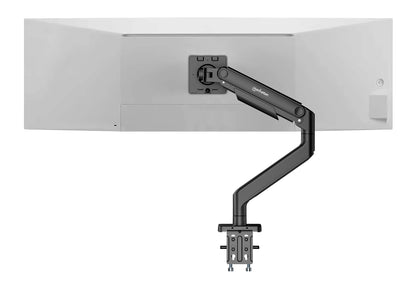 Heavy-Duty Aluminum Mechanical Spring Single Monitor Desk Mount,  for 17" to 49" Displays Image 14