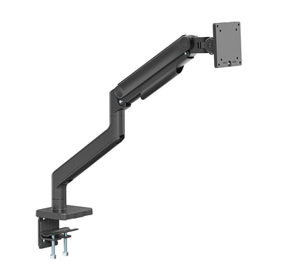 Heavy-Duty Aluminum Mechanical Spring Single Monitor Desk Mount,  for 17" to 49" Displays Image 4