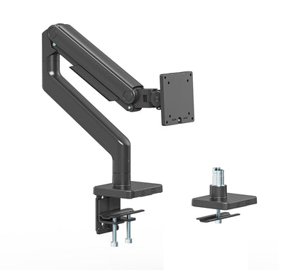 Heavy-Duty Aluminum Mechanical Spring Single Monitor Desk Mount,  for 17" to 49" Displays Image 7
