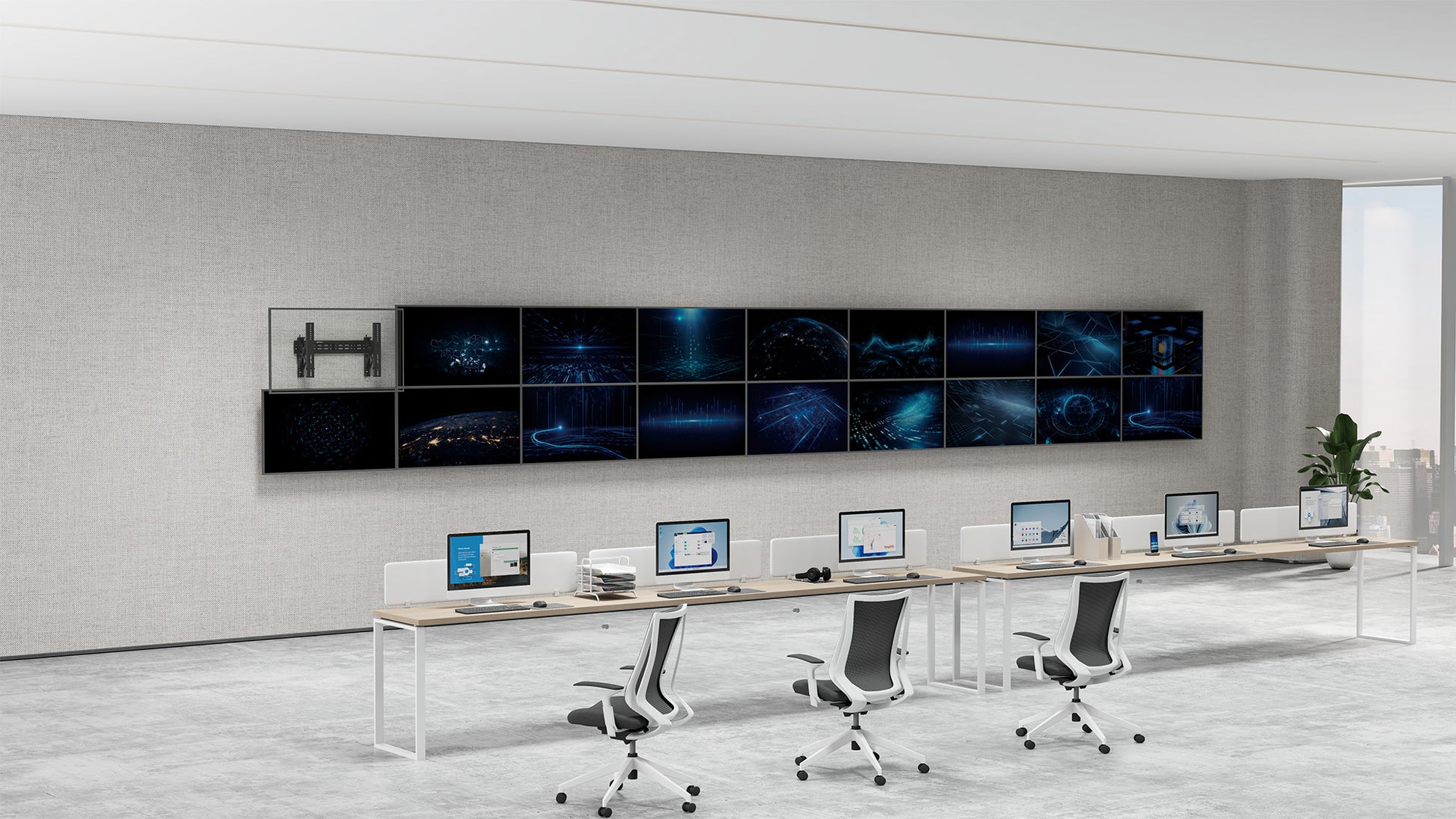 Adjustable Video Wall Mount with Pop-Out Design Image 5