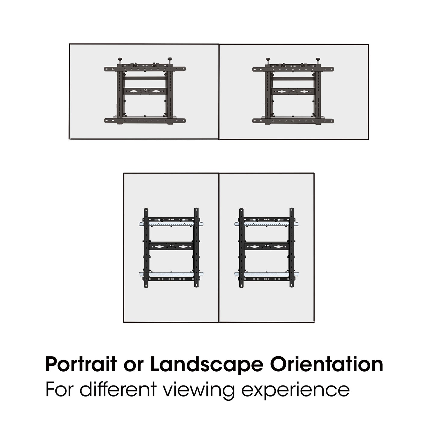 Full-Motion Video Wall Mount with Pop-Out Design, for 45" to 70" Displays Image 14