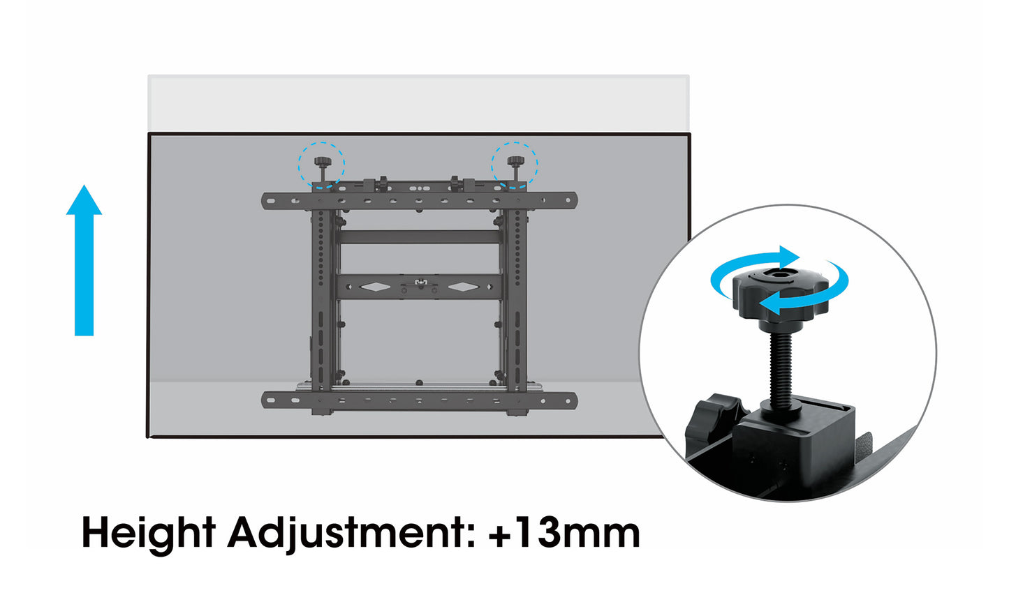 Full-Motion Video Wall Mount with Pop-Out Design, for 45" to 70" Displays Image 8