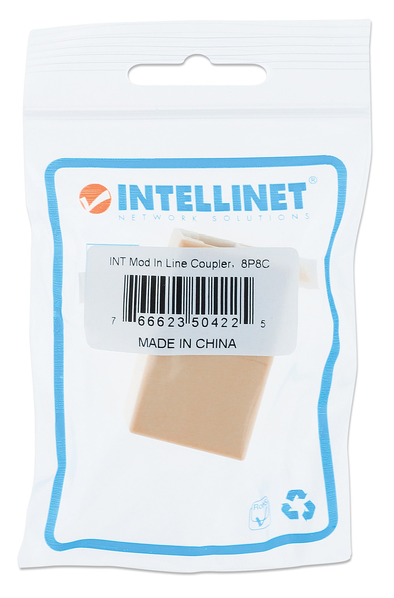 RJ45 8P8C Coupler Packaging Image 2