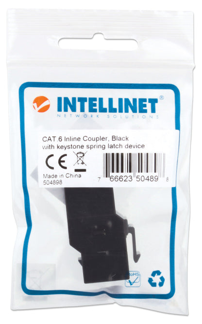 Cat6 Inline Coupler, Keystone Type Packaging Image 2