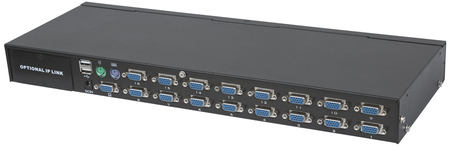 16-Port Rackmount KVM Switch Image 5