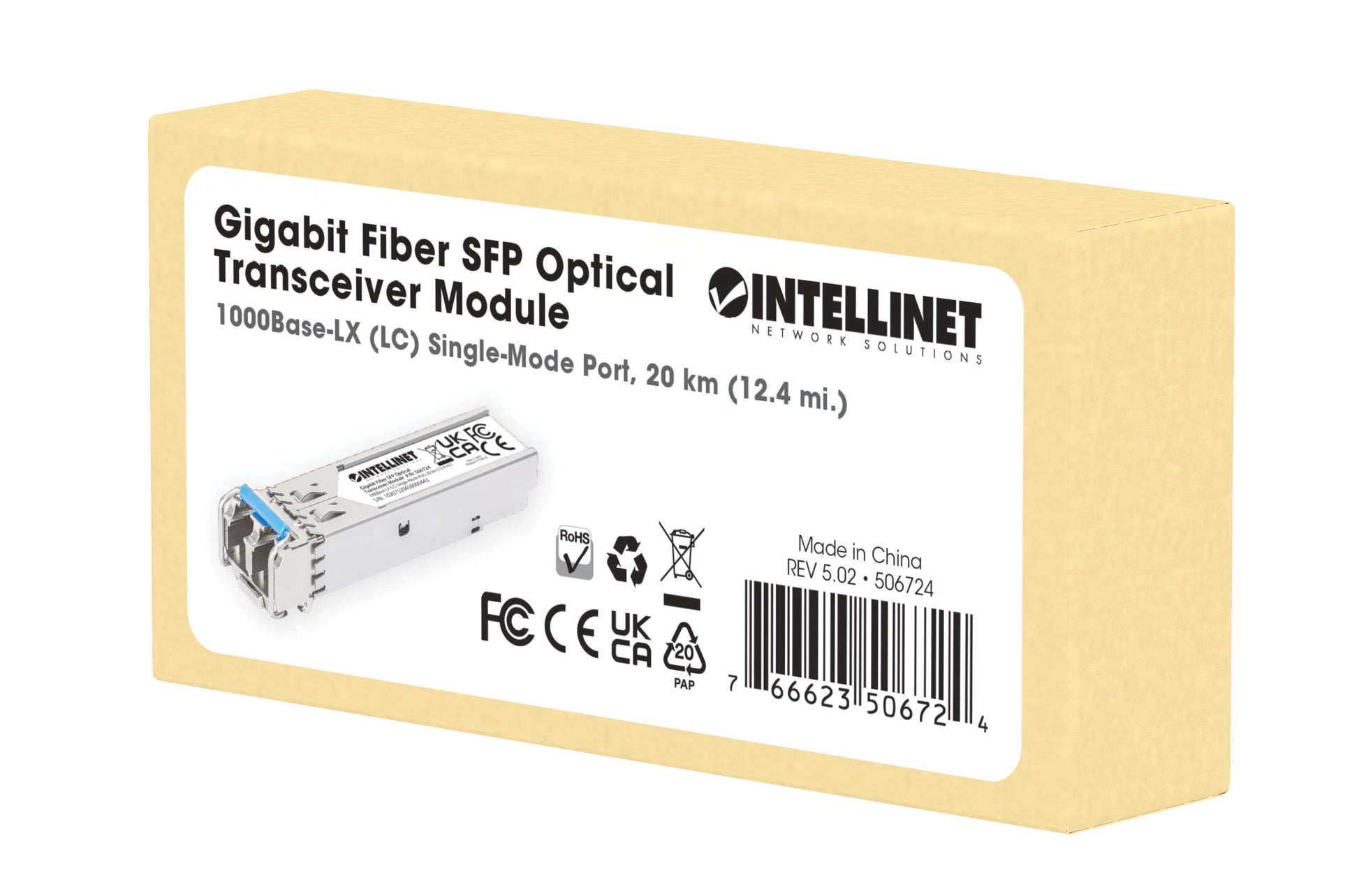 Gigabit Fiber SFP Optical Transceiver Module Packaging Image 2