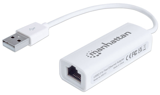 USB 2.0 Fast Ethernet Adapter Image 1