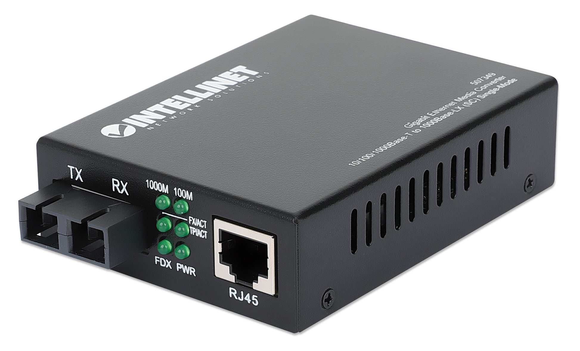 Gigabit Ethernet Single-Mode Media Converter Image 1
