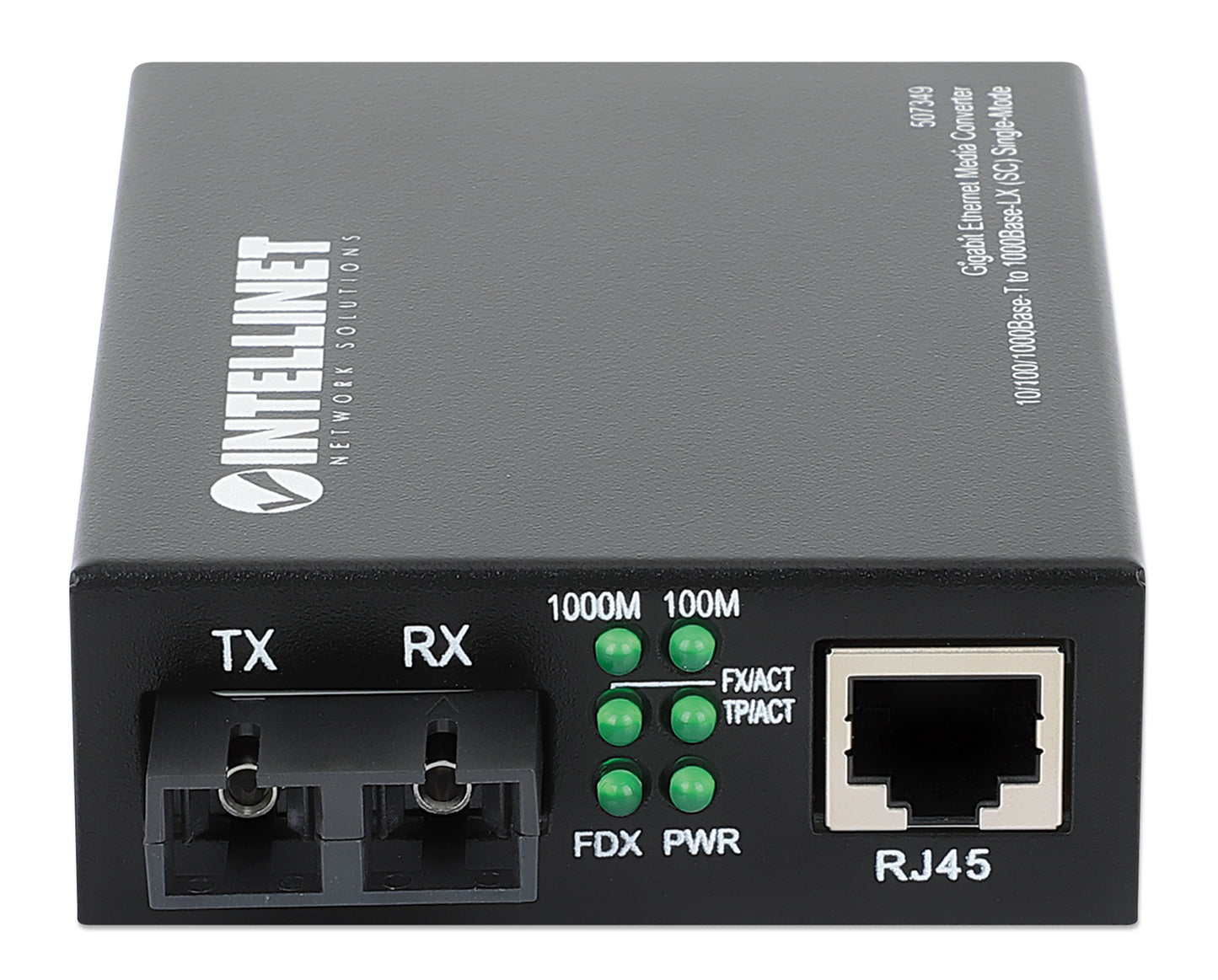 Gigabit Ethernet Single-Mode Media Converter Image 4
