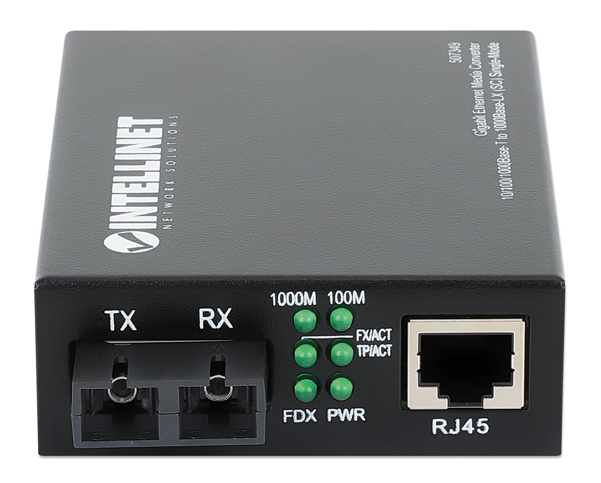 Gigabit Ethernet Single-Mode Media Converter Image 4