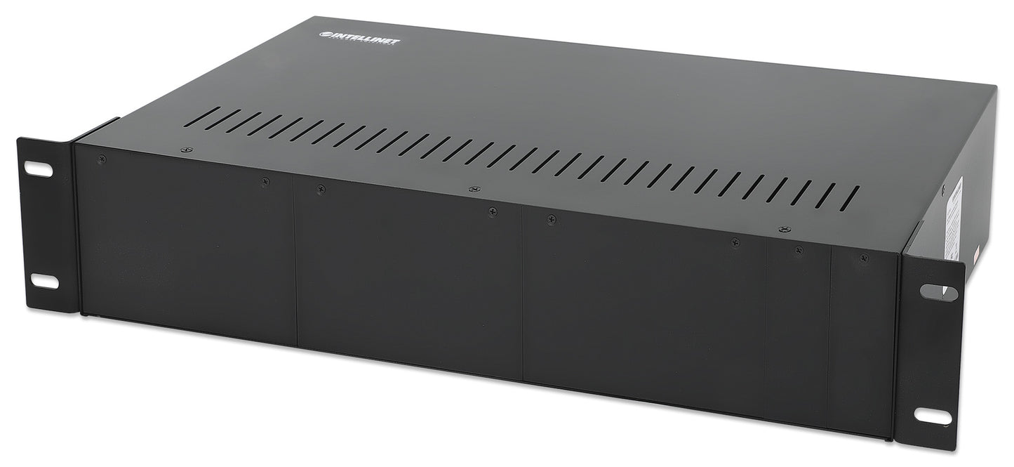 14-Slot Media Converter Chassis Image 1